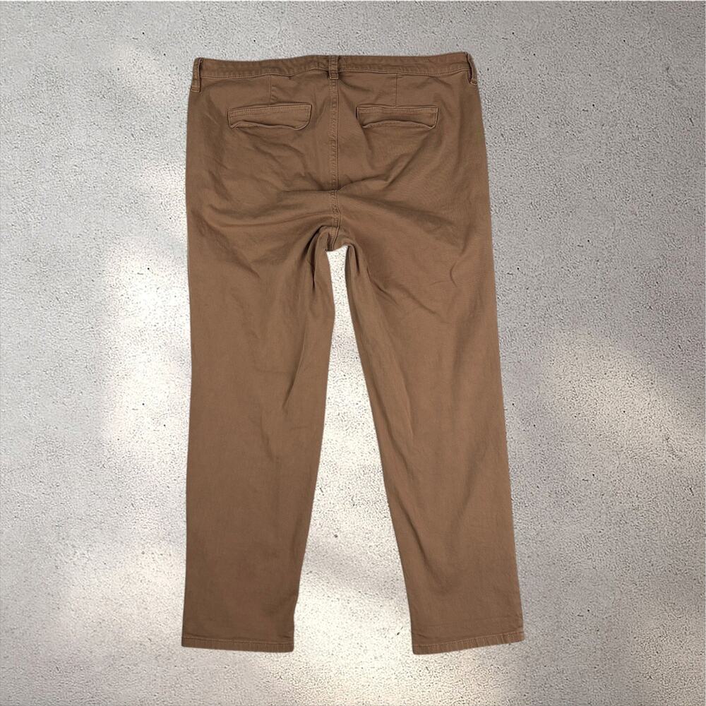 Torrid Feel The Fit Pants Women’s 16 Brown Mid Rise Slim Stretch Casual - Picture 2 of 9